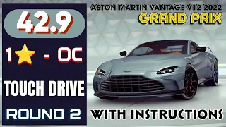 Asphalt 9 • Aston Martin Vantage V12 2022 Grand Prix Touchdrive  1 star Overclock with instructions