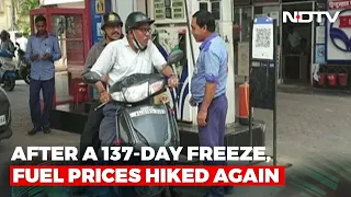 Fuel Prices Hiked For First Time In 137 Days