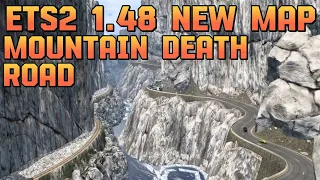 Ets2 1.48 New Update Bartoland Map The Secrets of Extreme Moutain Road Death Turnings #simulator