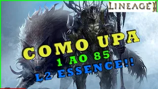 L2 XM ESSENCE DO 1-85 COM VARIAS DICAS PLAY TO EARN