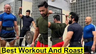 Aj Guru Ji Roaster Ban Gaye|| Workout K Sath Acting And Roast Classes