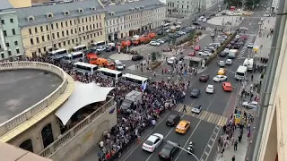 Большинство задержанных в Москве отпущены