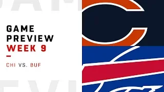 Chicago Bears vs. Buffalo Bills | Week 9 Game Preview | NFL Film Review