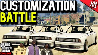 Ubermacht Sentinel Classic Widebody Customization Battle ft. @gtanpc @twingoplaysgames | GTA Online​