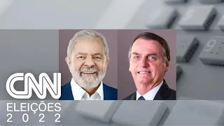 Pesquisa MDA para presidente: Lula tem 43,4%; Bolsonaro, 34,8% | LIVE CNN