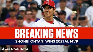 BREAKING: Shohei Ohtani Wins 2021 AL MVP | CBS Sports HQ