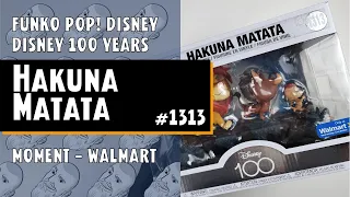 Funko Pop Hakuna Matata (Moment) - 1313 - Disney 100 years - Walmart // Just One Pop Showcase