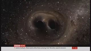 Two huge black holes merge and are felt on Earth (Space) - BBC News - 2nd September 2020