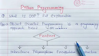 python oops concepts | Learn Coding