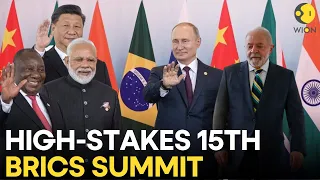 BRICS Summit 2023 LIVE: BRICS heads of state arrive for Photo-op, make statements | WION LIVE