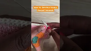 Have you seen this trick for beautiful double crochet fabric? 🥰 #fyp #crochet