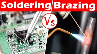 Differences between Soldering and Brazing.