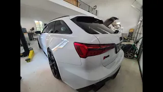 Lowering C8 RS6 with VAG COM