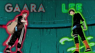 GAARA VS ROCK LEE [DEAD TO ME].EDIT AMV