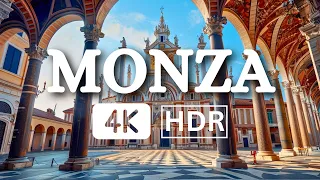 Monza Walking Tour: A Captivating Walking Tour Experience | Beautiful City In Italy 4k