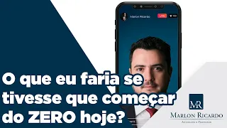 O que eu faria se tivesse que começar hoje? | Dicas para Criminalistas | Marlon Ricardo