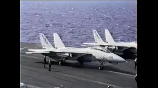USS Saratoga CV-60 Flight Ops December 1991
