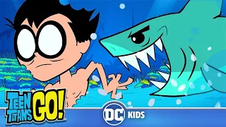 Teen Titans Go! En Español | Shark Week | DC Kids