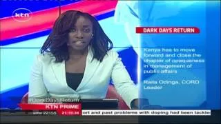 #DarkDaysReturn: Widespread condemnation of the arrest of a Kenya journalist by government