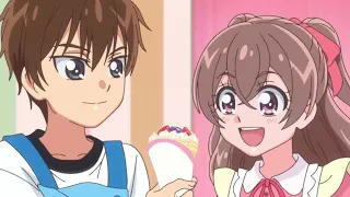 Takumi being 😍 for Yui for over 13 minuets straight (Delicious Party Pretty Cure) デリシャスパーティプリキュア