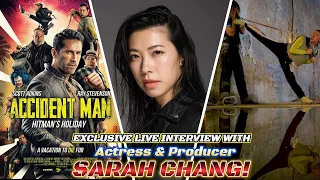 Exclusive Live Interview with Actress & Producer SARAH CHANG!