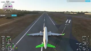 [MSFS 2020] Gold Coast to Brisbane - Australia - Airbus A320Neo - Sky Airlines | Using IFR