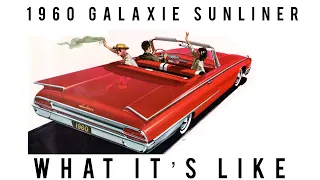 1960 Ford Galaxie sunliner￼, one year only body style