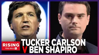 Ben Shapiro DRAGS Tucker Carlson's Critique Of RIGHT-WINGERS Being In Favor Of Dropping A-Bombs