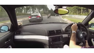 BMW E46 M3 vs M4 Nurburgring Nordschleife