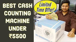 Top & Best Cash Counting Machines with Fake Note Detection (2024 Update) Limited Time Offer ₹ 5500 💥