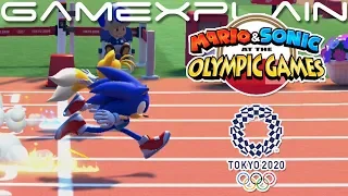 Hurdles & Archery in Mario & Sonic at the Tokyo 2020 Olympic Games - DIRECT FEED Gameplay
