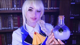 ASMR | Guild Girl Gets You Ready for a Quest!