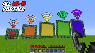 all ender portal with different wi-fi in minecraft