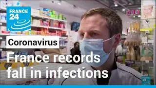 France records first fall in Covid-19 infections since mid-November • FRANCE 24 English