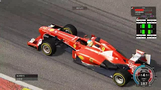 ASSETTO CORSA HOT LAP BELGIO FERRARI F138 NO SETUP!!