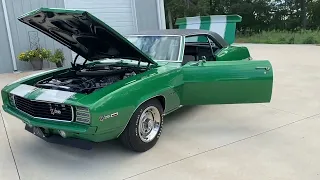 1969 Chevrolet Camaro Z/28 with Cross Ram and RS Package