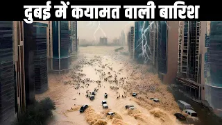 दुबई में कयामत वाली बारिश| What's behind heavy rainfall in Dubai| Dubai Flood News