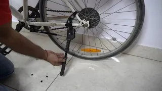 How to install Btwin cycle stand on My bike, ST10, ST20 and more Bicycle Models