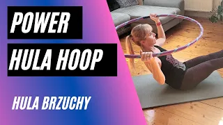 POWER HULA HOOP || hula brzuchy #1 || ćwiczę w domu