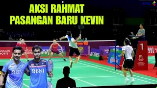 INI DIA AKSI Pasangan Baru Kevin, Rahmat / Pramudya SIKAT Ren Xiang / Tan Qiang. Nice Angle Nabs CN