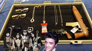 Ultimate Private ELVIS PRESLEY Owned Jewelry & KISS Original Instruments Collection