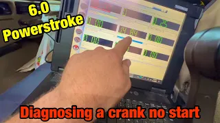 6.0 Powerstroke crank no start diagnosing
