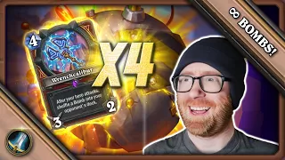 What happens when you draft BOMB Warrior in Arena? (FULL Run) - Hearthstone Arena