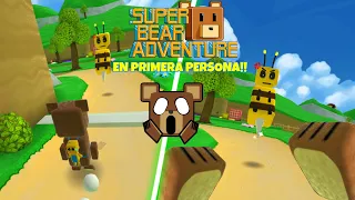 JUGANDO SBA EN PRIMERA PERSONA!! //Super Bear Adventure #83