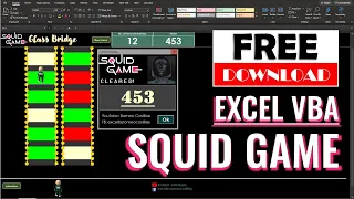 Excel VBA Game - Squid Game (Glass Bridge)