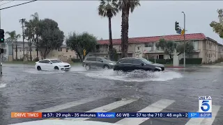 Winter storm soaks Southern California