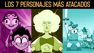 LOS 7 PERSONAJES DE CARICATURAS MÁS ATACADOS POR SU FANBASE *según Sebastián Deráin*