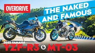 Yamaha YZF-R3 and MT-03: The Naked and Famous | OVERDRIVE