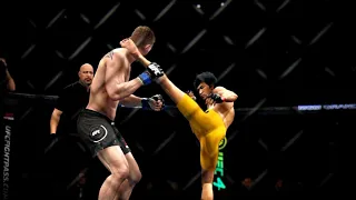 BRUCE LEE VS ALEXANDER VOLKOV | UFC 4 BRUTAL FIGHT | UFC 4 K1 RULES | UFC 4 2020 | EA SPORTS UFC 4