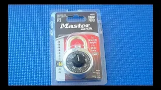 (Picking 92) How to quickly crack a standard Master Lock dial combination using no math!